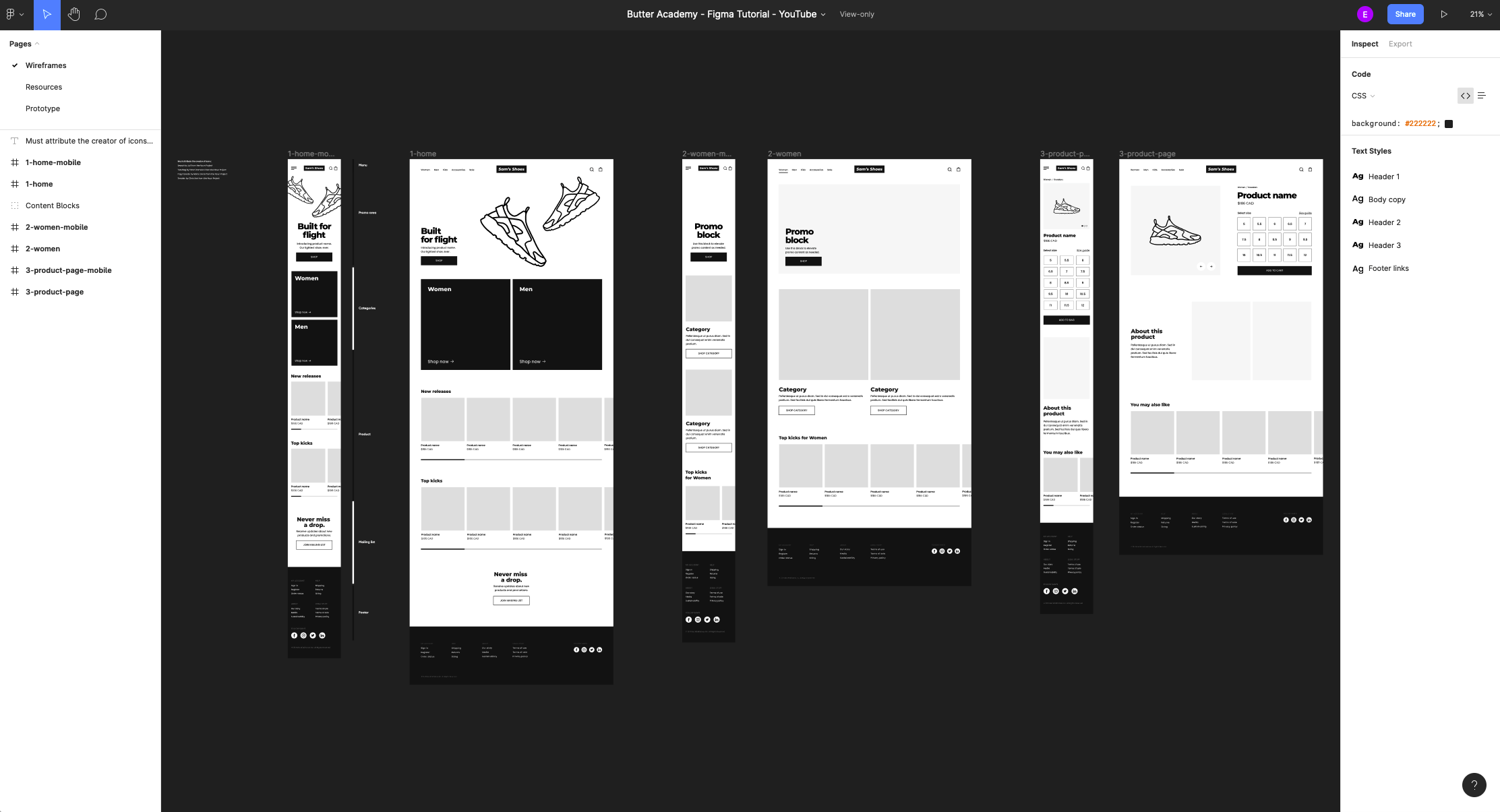 Figma Mockup